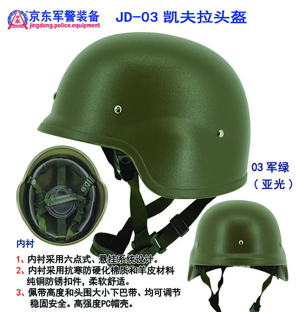 JD-03凯夫拉头盔(03军绿）