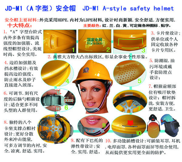 JD-M1安全帽